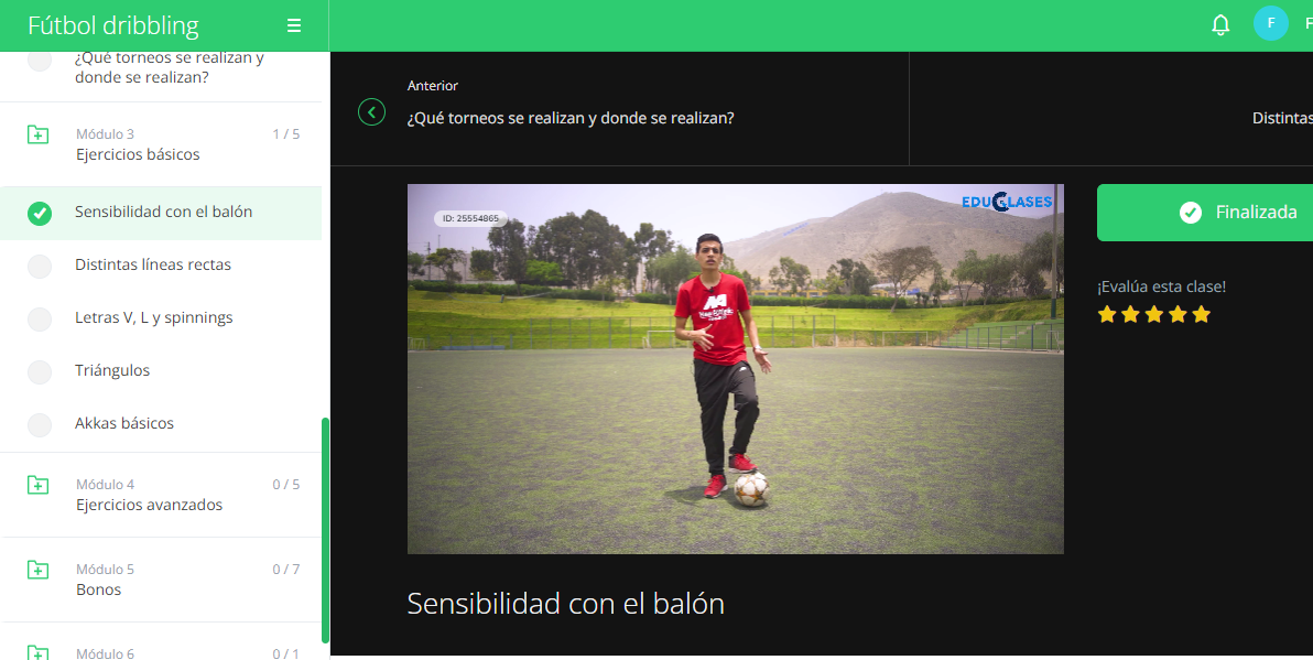 FÚTBOL DRIBBLING