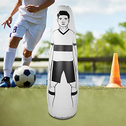 POENVFPO Maniquí de Fútbol Inflable, maniquí de Aire de Portero, Pared de Defensor de Patada de Fútbol para Entrenamiento de Fútbol (un Solo Muro Humano)