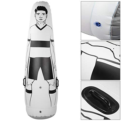 POENVFPO Maniquí de Fútbol Inflable, maniquí de Aire de Portero, Pared de Defensor de Patada de Fútbol para Entrenamiento de Fútbol (un Solo Muro Humano)