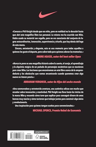 Nunca te pares: Autobiografía del fundador de Nike (Conecta)