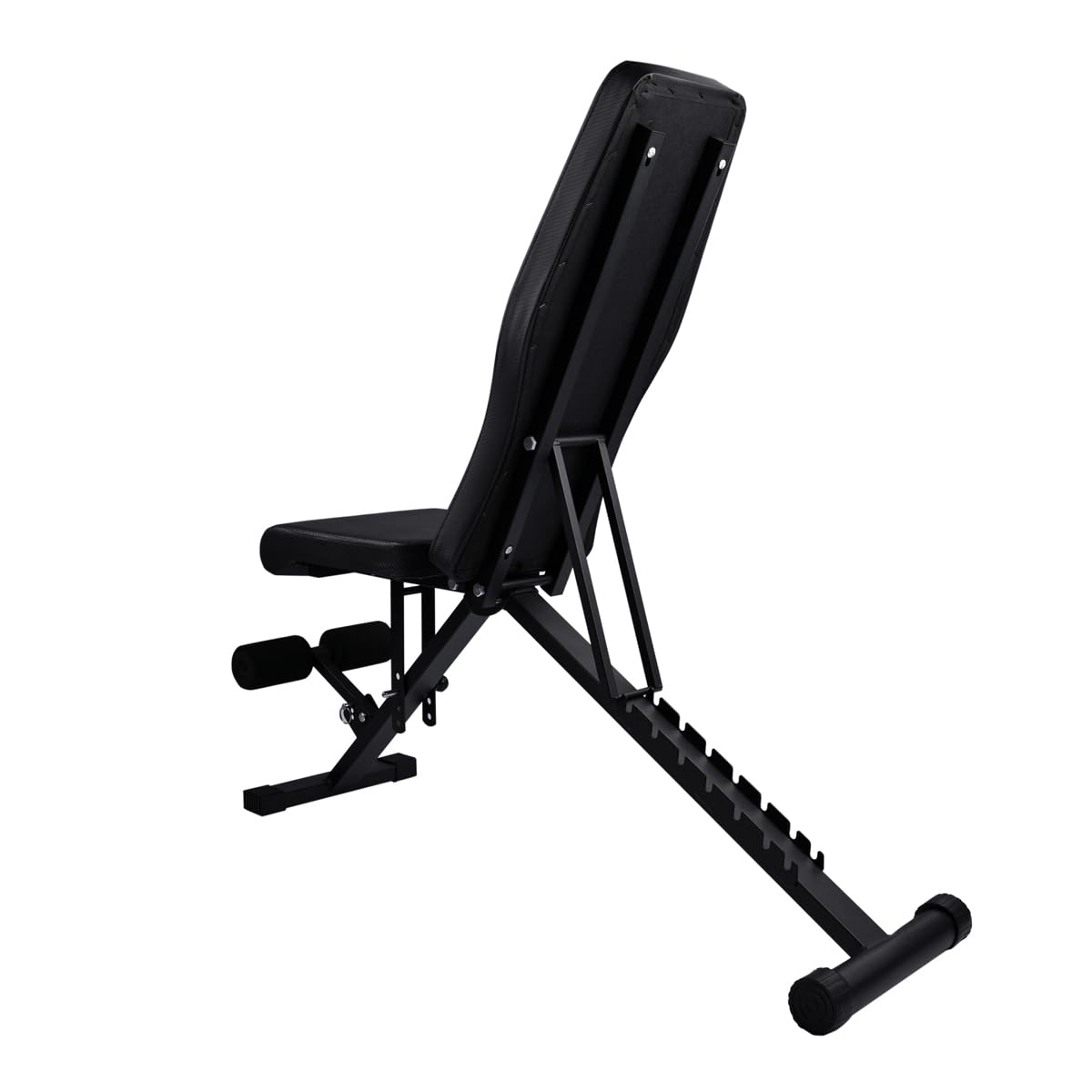 T-LOVENDO.ES Banco de Ejercicio o Musculación Plegable Ligero Multifunción Para Pesas y Mancuernas Ajustable de Abdominales Gimnasio Entrenamiento en casa, Múltiples Posiciones Espalda, Pecho, Piernas