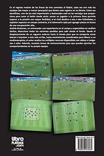 Construcción de juego con tres centrales: Teoría y tareas de entrenamiento