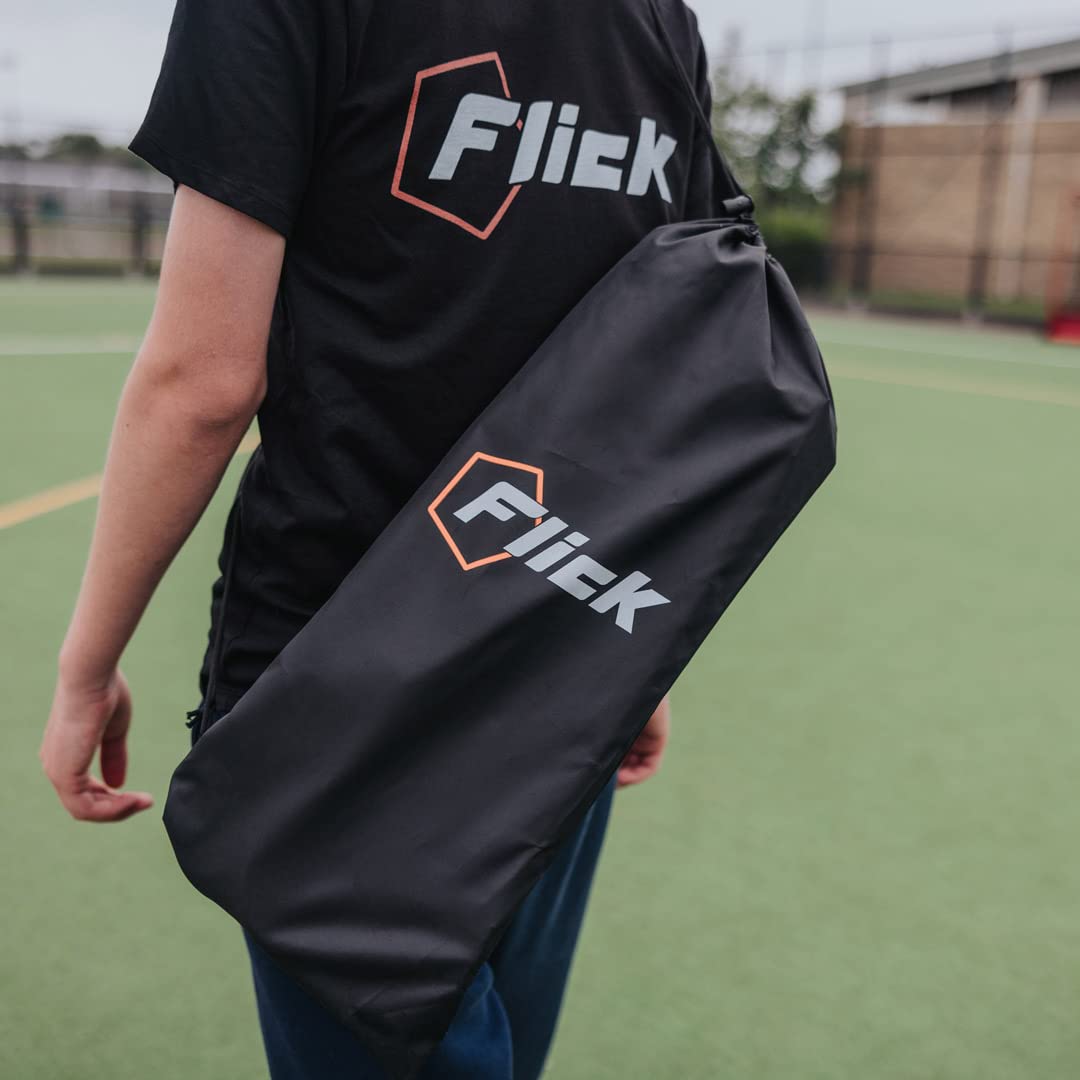 Football Flick Altura Múltiple Hurdes Set, Unisex-Youth, Negro/Naranja, Talla única