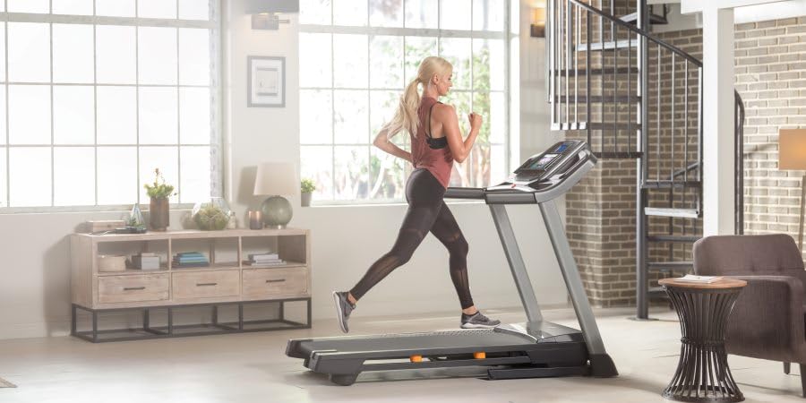 NordicTrack T Series: Cintas de correr óptimas para uso doméstico, Cinta para caminar con inclinación, Bluetooth habilitado, Capacidad de usuario de 137 kg