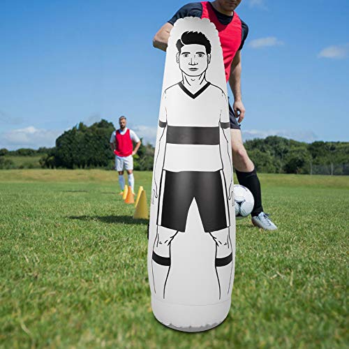 POENVFPO Maniquí de Fútbol Inflable, maniquí de Aire de Portero, Pared de Defensor de Patada de Fútbol para Entrenamiento de Fútbol (un Solo Muro Humano)