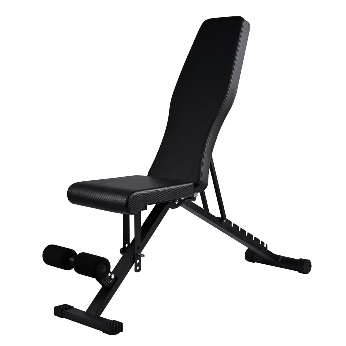 T-LOVENDO.ES Banco de Ejercicio o Musculación Plegable Ligero Multifunción Para Pesas y Mancuernas Ajustable de Abdominales Gimnasio Entrenamiento en casa, Múltiples Posiciones Espalda, Pecho, Piernas