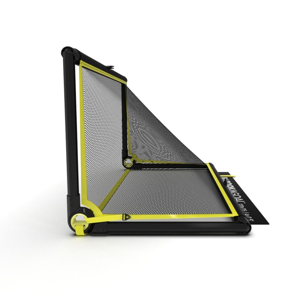 BazookaGoal Marco Sólido Original para Fútbol - Portería Mini Plegable para Niños y Adultos - Porta GOL Fácil de Montar y Estable (1,20 x 0,75 m)