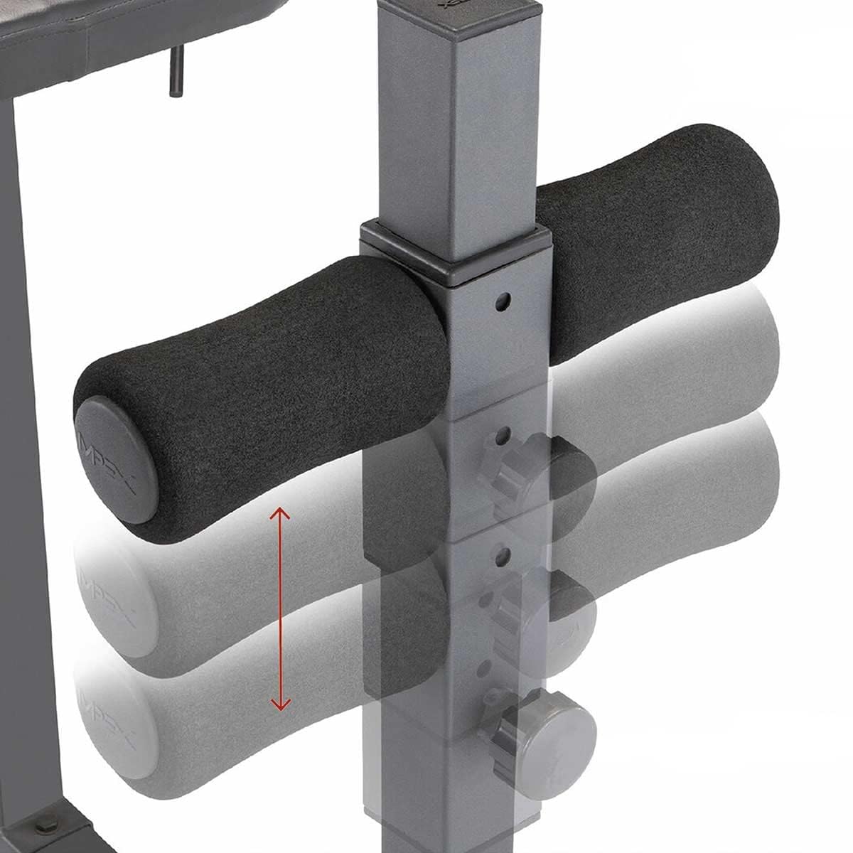 Marcy JD3.1 - Banco de hiperextensión - Silla romana ajustable