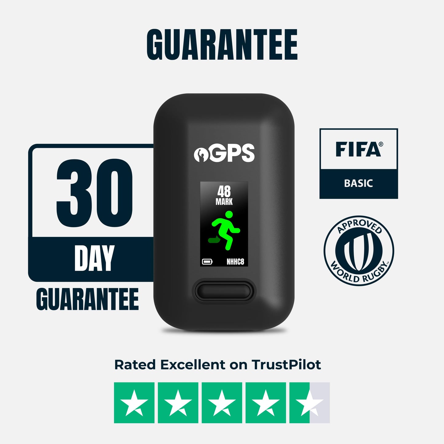 Pitchero Paquete de rastreador de jugador de fútbol GPS, mediano, chaleco deportivo GPS con suscripción de 12 meses, equipo de entrenamiento de fútbol para seguimiento de rendimiento y fitness