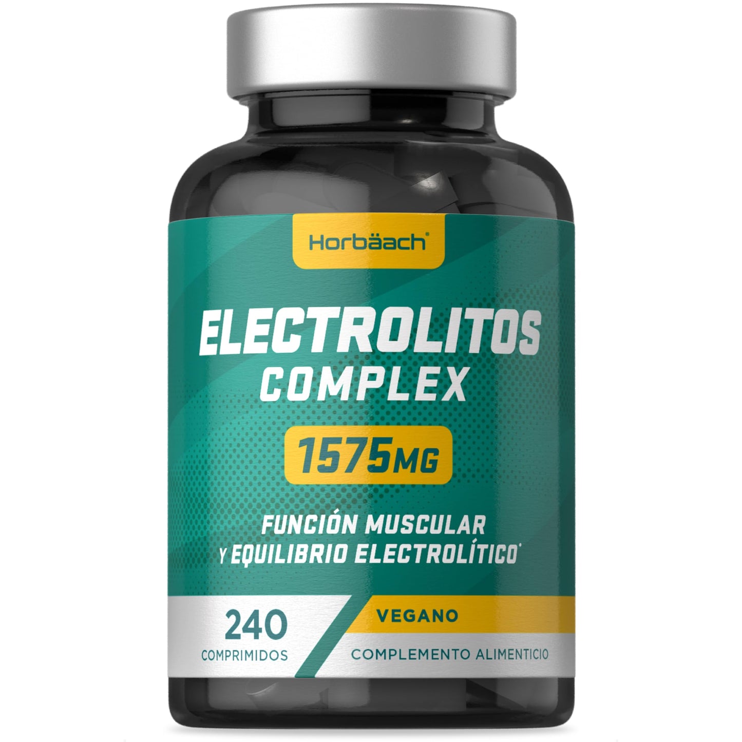 Electrolitos Keto Sin Azúcar 1575mg | 240 Comprimidos Veganos | con Calcio, Potasio, Magnesio y Sodio que aportan sales minerales | de Horbaach