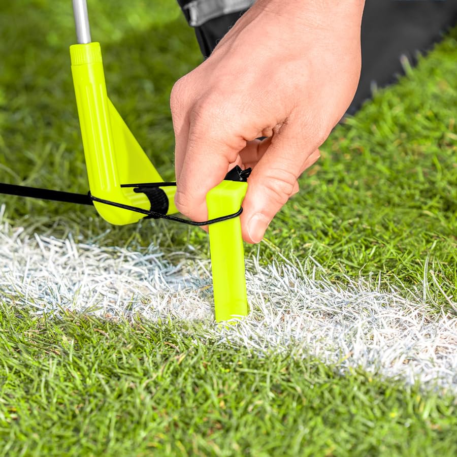 FORZA Flash Porterías de Fútbol Plegables (Par – Variedad de Tamaños) | Portería Plegable con Montaje Rápido | Portería de Fútbol Resistente para Partidos y Entrenamiento (Unidad - 75cm)