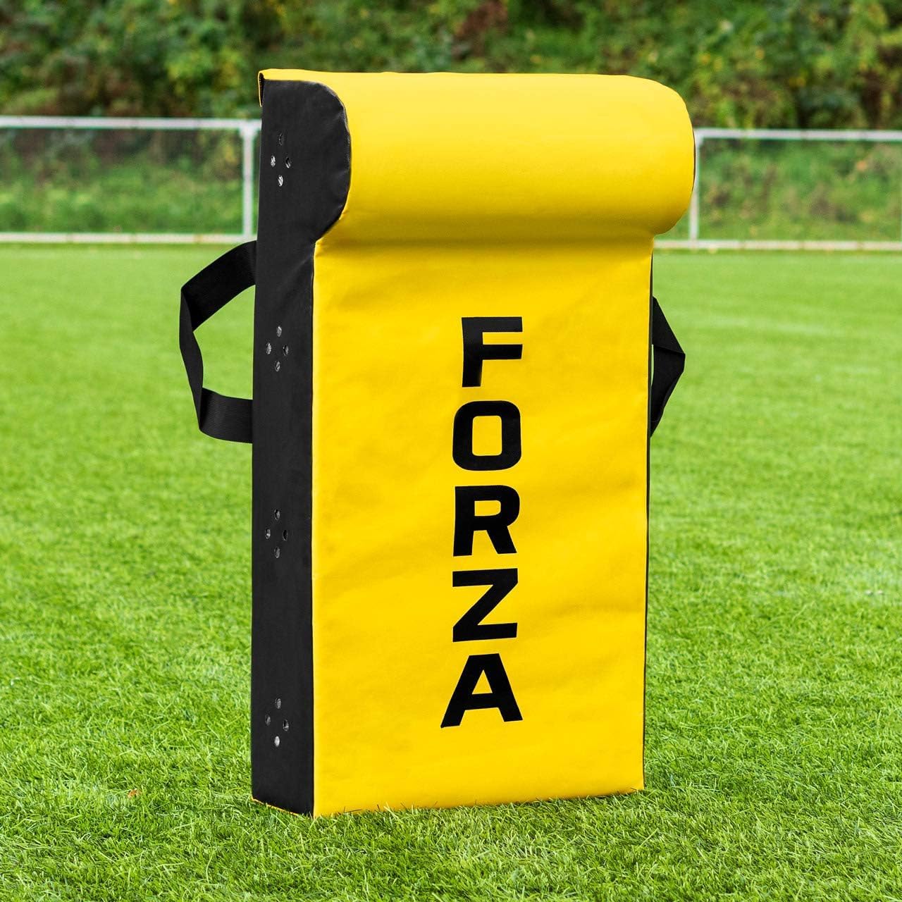 FORZA Escudo de Placaje Rugby con Cuña Superior | Escudo de Entrenamiento de Contacto Resistente para Rugby – Cubierta Impermeable y Costuras Reforzadas – Mini, Juvenil y Sénior (Mini (10-14 Años))