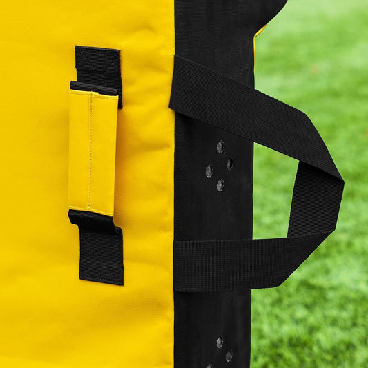 FORZA Escudo de Placaje Rugby con Cuña Superior | Escudo de Entrenamiento de Contacto Resistente para Rugby – Cubierta Impermeable y Costuras Reforzadas – Mini, Juvenil y Sénior (Mini (10-14 Años))