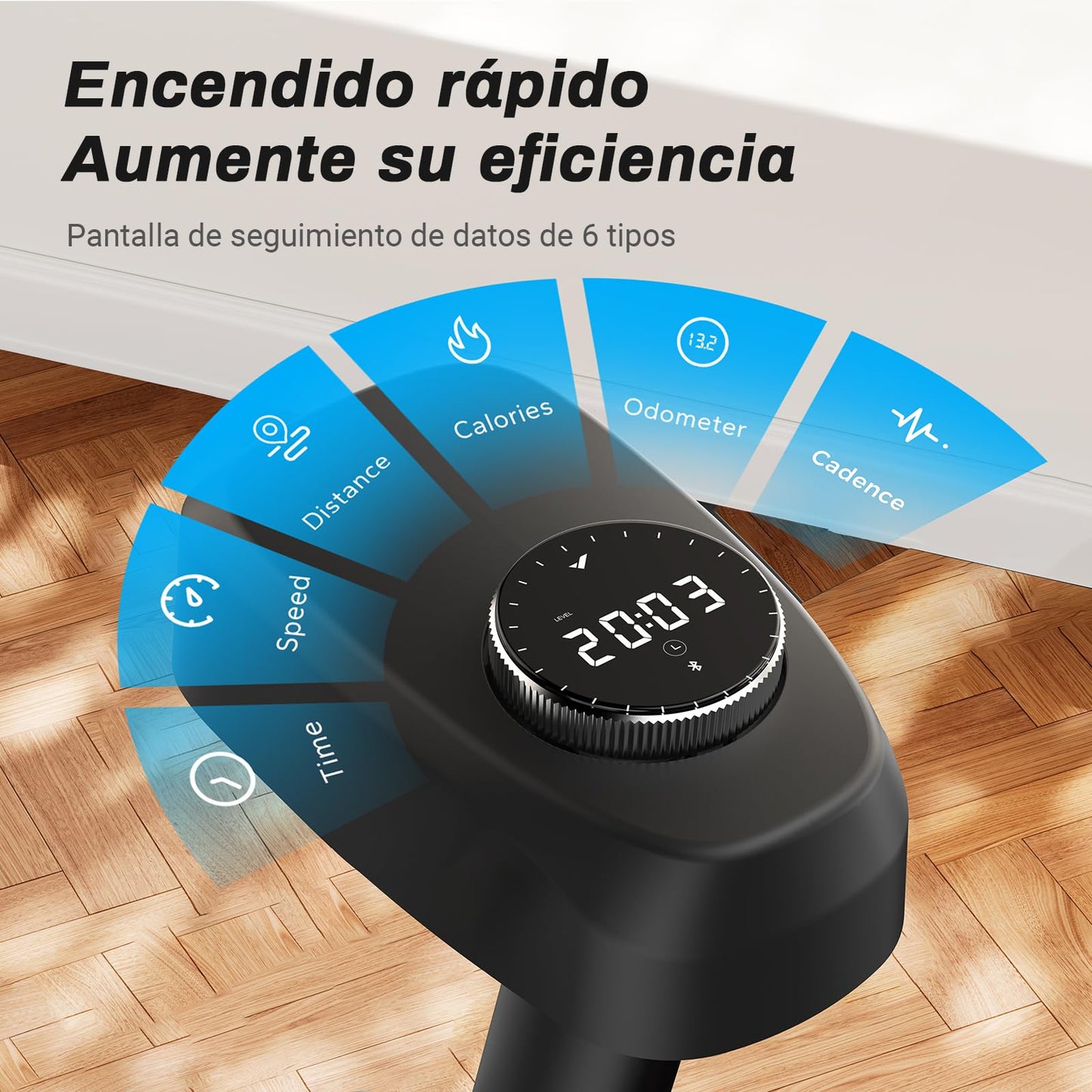 MERACH Bicicleta estática silenciosa con monitor LCD mejorado, bicicleta de ciclismo de interior con resistencia ajustable para entrenamiento cardiovascular en casa, con aplicación propia, hasta 136