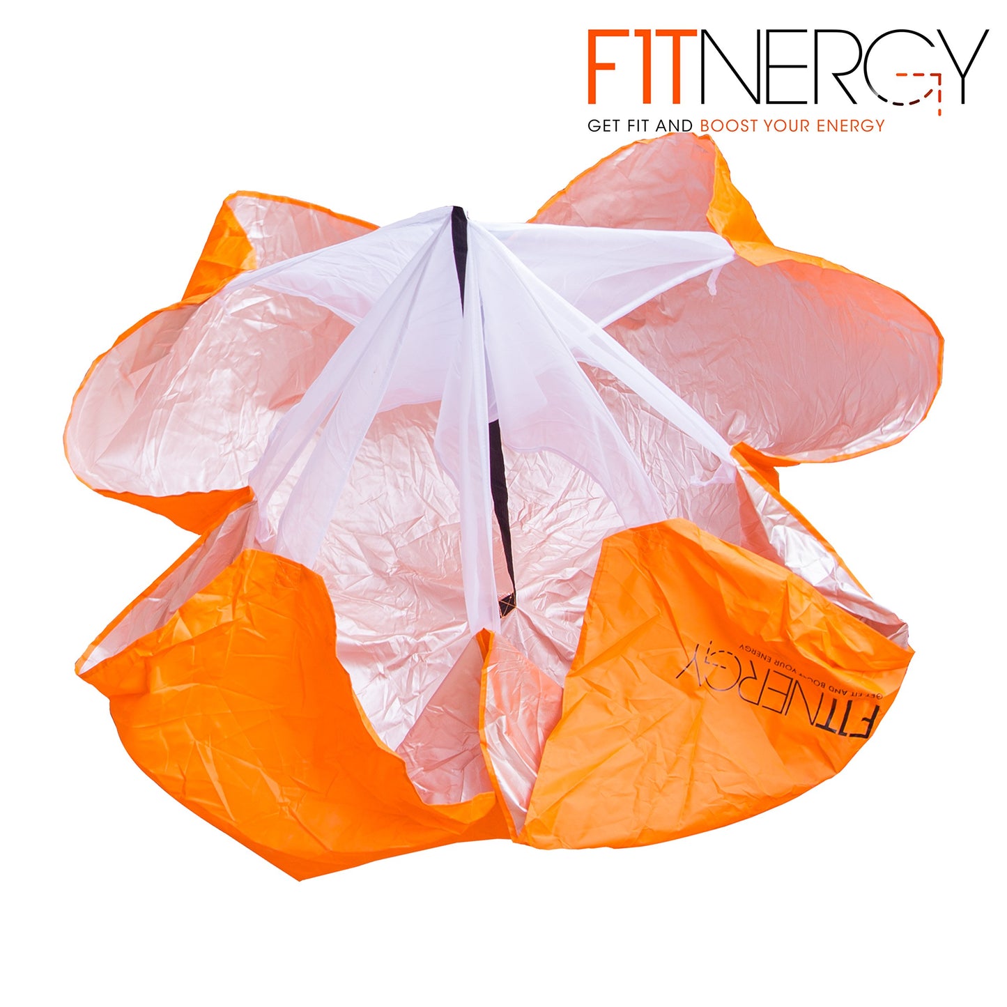 F1TNERGY Running de Paracaidas Entrenamiento para Mejorar Velocidad, Agilidad y Resistencia - Equipamiento para Entrenadores y Jugadores de 56 Pulgadas, Ideal para Ejercicios y Entrenamiento Futbol