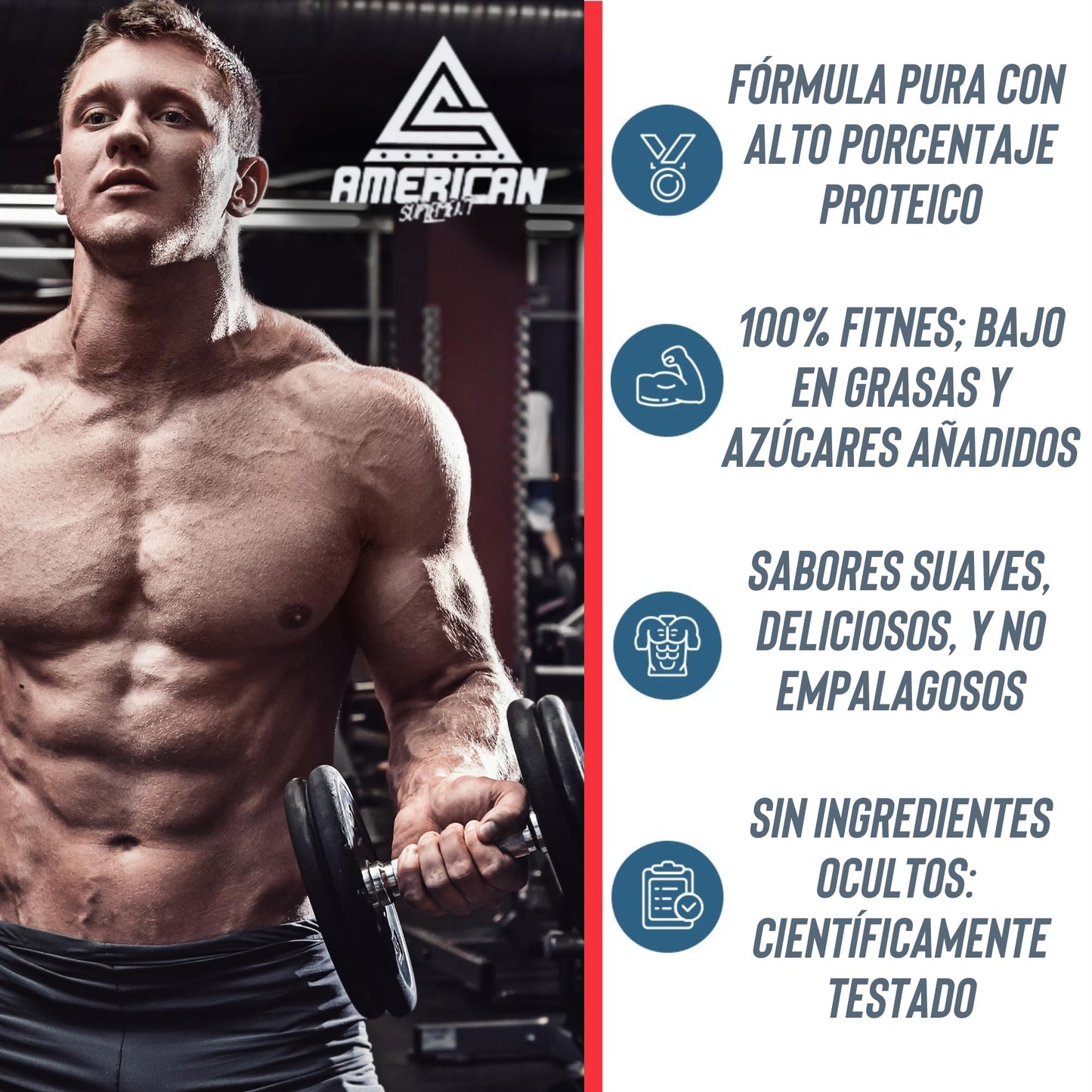 AS American Suplement | Premium Iso Zero 2 kg | Chocolate | Proteína de Suero de Leche | Ayuda a Aumentar tu Masa Muscular | Bajo en Carbohidratos | 0% Azúcares… (2 kg, Bombón Choco Avellana)