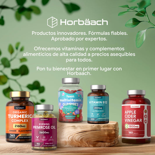Electrolitos Keto Horbäach Sin Azúcar (240 Comp.)