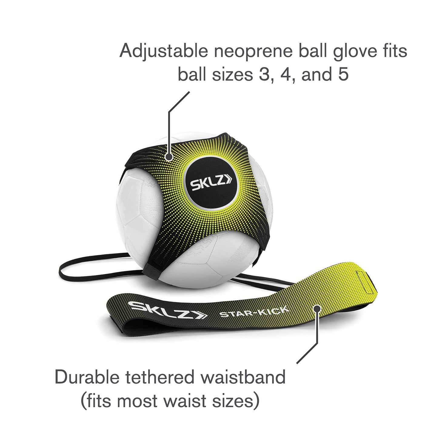 Harbinger Star-Kick Entrenador de fútbol, Unisex, Voltaje:, Talla única