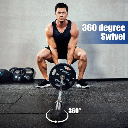 HXD-ERGO Mina terrestre para Barra, Accesorio Antideslizante para Barras olímpicas de 2 Pulgadas, Accesorios portátiles de Gimnasio en casa para Parte Superior del Cuerpo