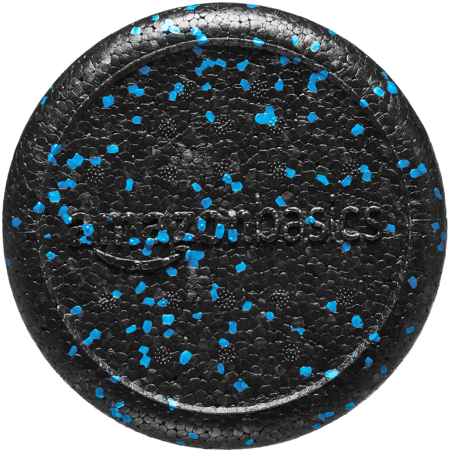 Amazon Basics Rodillo de espuma de alta densidad, Azul jaspeado - 90cm