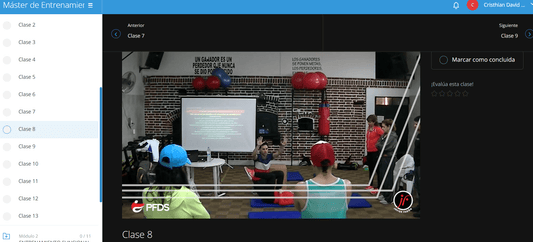 Entrenamiento Profesional del Core