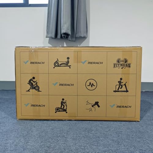 MERACH Maquina de Remo para Casa, 16 Niveles de Resistencia Magnética Máquina de Remo, Actualizar a Rieles Dobles, Ultrasilencioso y Estable, Carga Máxima 158kg, Almacenaje Vertical, Ahorra Espacio