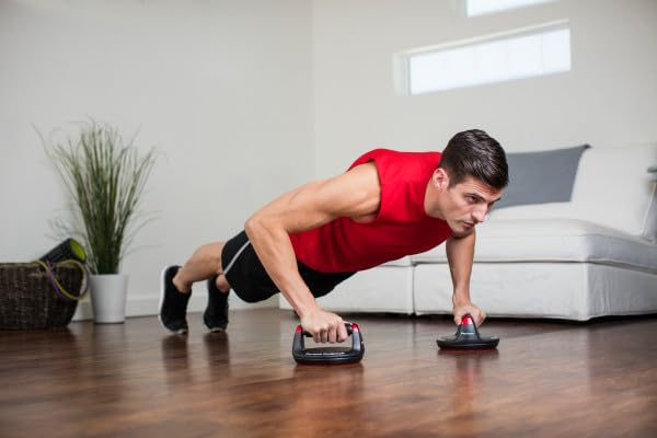 Perfect Fitness V2 Soporte para Flexiones, Color Negro, Talla única, Unisex Adulto