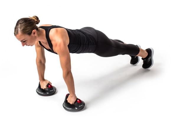 Perfect Fitness V2 Soporte para Flexiones, Color Negro, Talla única, Unisex Adulto