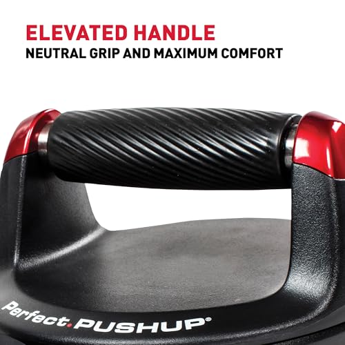 Perfect Fitness V2 Soporte para Flexiones, Color Negro, Talla única, Unisex Adulto