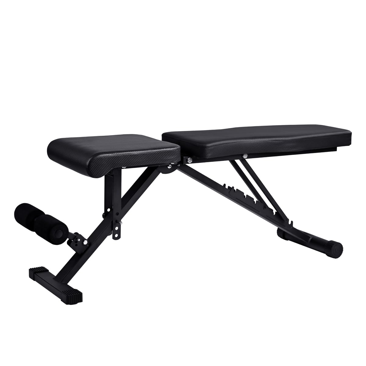 T-LOVENDO.ES Banco de Ejercicio o Musculación Plegable Ligero Multifunción Para Pesas y Mancuernas Ajustable de Abdominales Gimnasio Entrenamiento en casa, Múltiples Posiciones Espalda, Pecho, Piernas