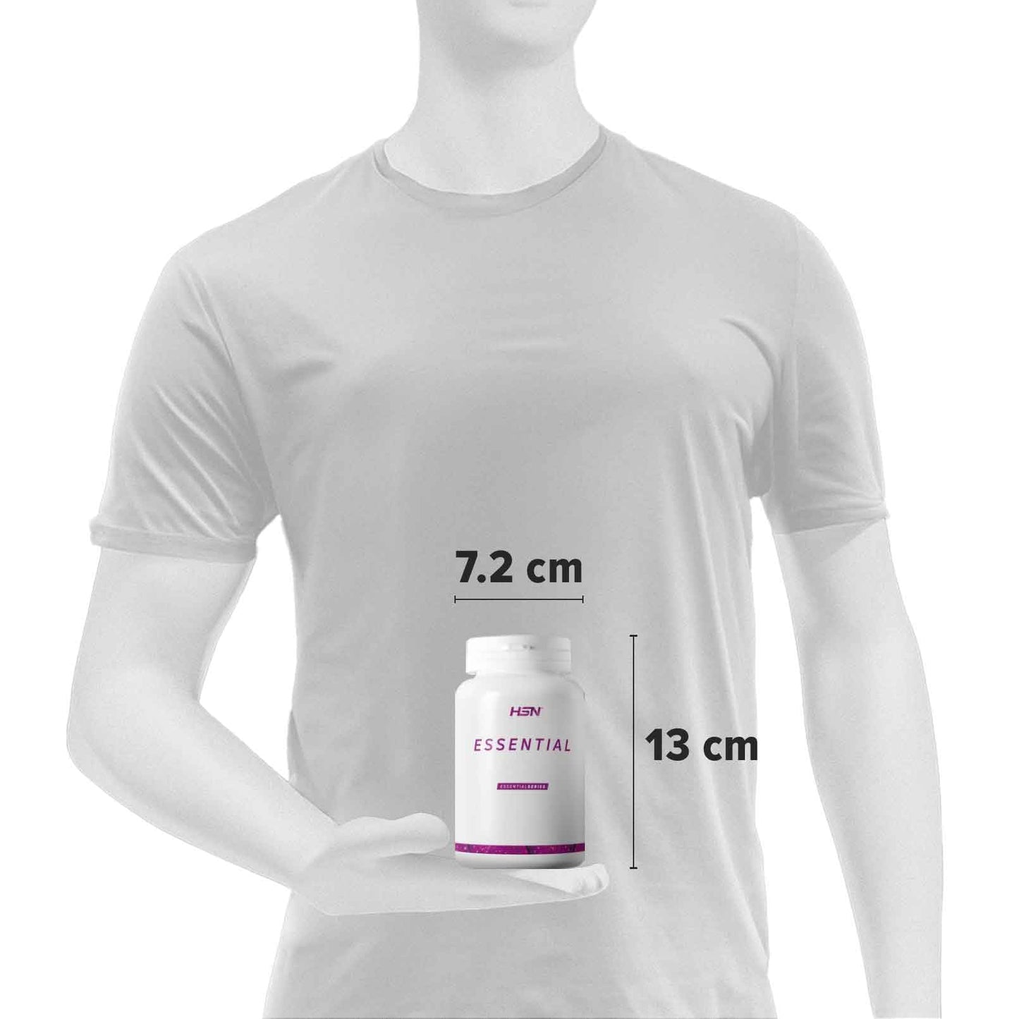 HSN Ultra Omega 3 IFOS 5 Estrellas | 120 Perlas | 350mg de EPA + 250mg DHA | 1000mg Puro Aceite de Pescado en Forma de Triglicéridos Altamente Concentrado | No-GMO, Sin Gluten