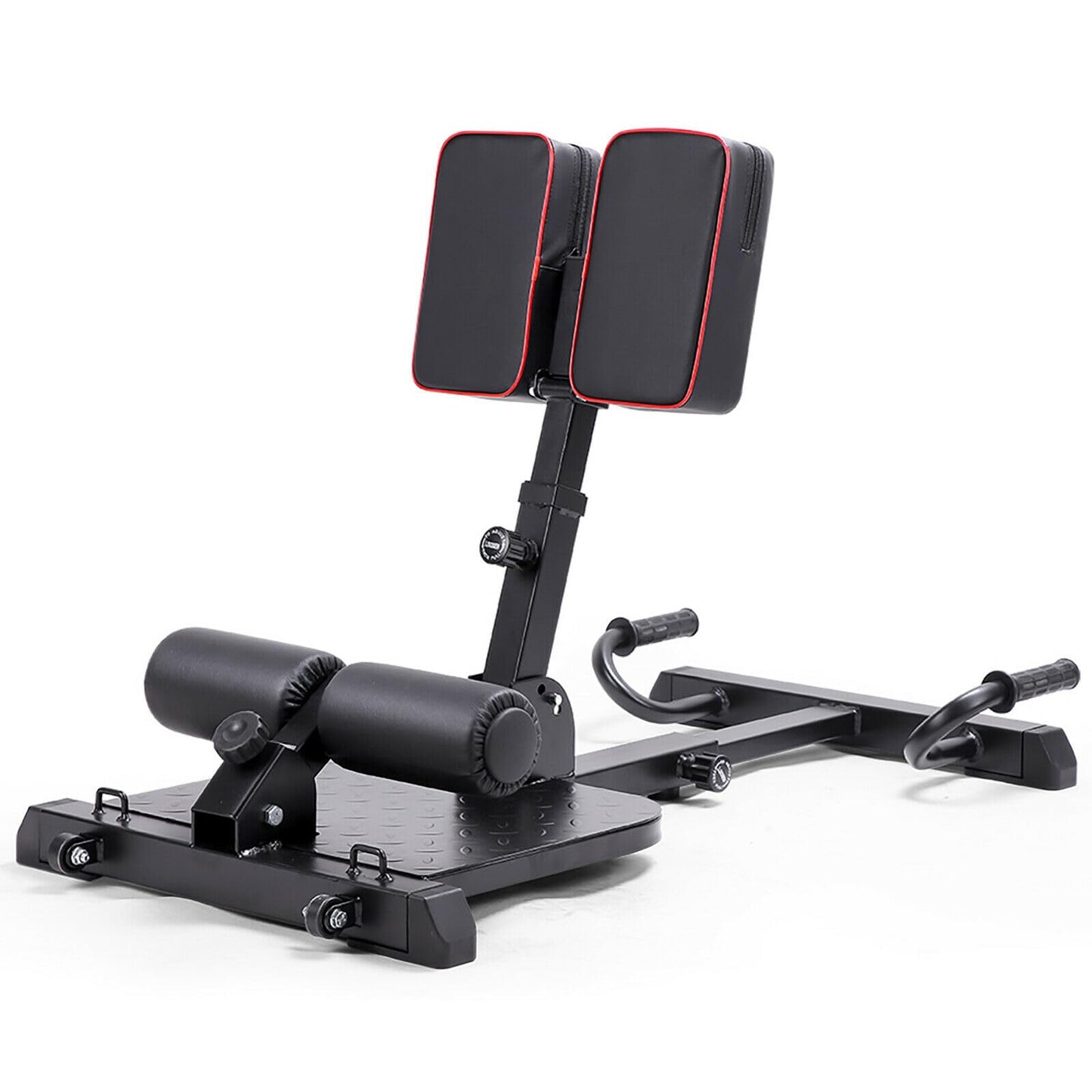 leikefitness Deluxe 8400 - Banco de Sentadillas multifunción para Gimnasio en casa, estación de Entrenamiento, máquina de Ejercicio de piernas, Color Blanco 8400