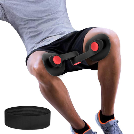 TINRIEF Ejercitador de Piernas Suelo Pelvico 16KG Ejercicio Gimnasio en Casa Maquina Multifuncion Musculacion Deporte Fitness Gluteos Kegel Fortalecedor Tronco Propioceptivo Abdominales (Negro)