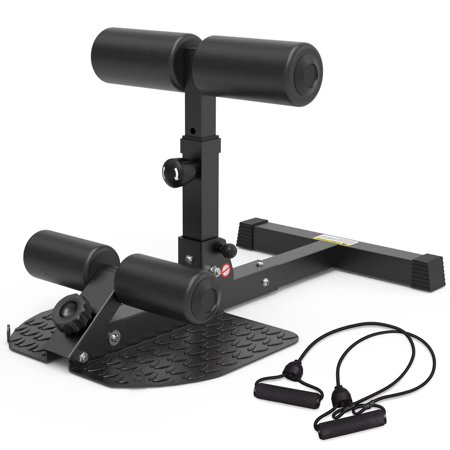 leikefitness Banco de sentadillas profundo para entrenamiento de piernas multifuncional, máquina de ejercicio para gimnasio en casa