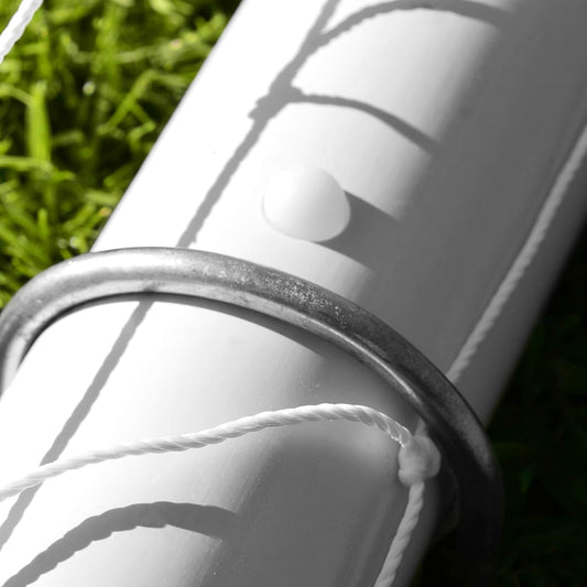 FORZA Porterías de Fútbol para Jardín [9 Tamaños] | Porterías de Fútbol Infantil Ultraduraderas de uPVC Resistentes a la Intemperie | Montaje Rápido (Porterías Mini, 0,9m x 0,7m)