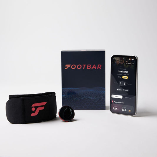 Footbar Meteor - Rastreador de Actividad para Fútbol. Aplicación de Seguimiento y evaluación del rendimiento futbolístico y estilo de juego para iOS Android