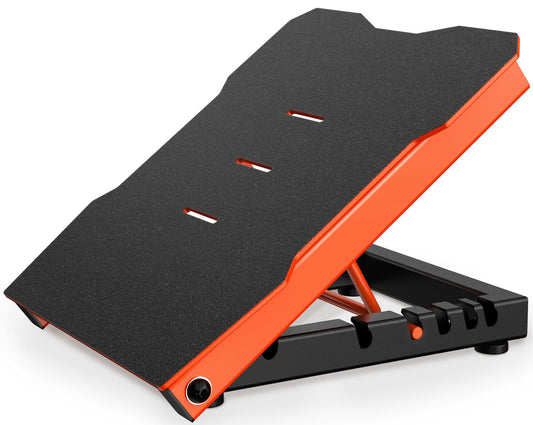 PYHIGH Tablero de Inclinación de Acero para Estiramiento de Pantorrillas, 600 Libras de Capacidad, Cuña para Sentadillas, 5 Inclinaciones Ajustables, Tabla de Equilibrio para Estiramiento de Pies
