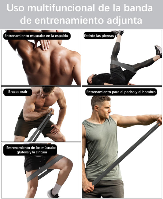 TINRIEF Ejercitador de Piernas Suelo Pelvico 16KG Ejercicio Gimnasio en Casa Maquina Multifuncion Musculacion Deporte Fitness Gluteos Kegel Fortalecedor Tronco Propioceptivo Abdominales (Negro)