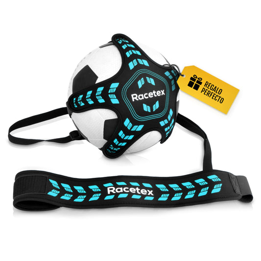 Racetex cinturón Entrenamiento niño [Longueur RÉGLABLE] Accesorios Futbol - Entrenamiento para para futbolistas Regalo Entrenador Futbol niños - Football Training Belt (Classic)