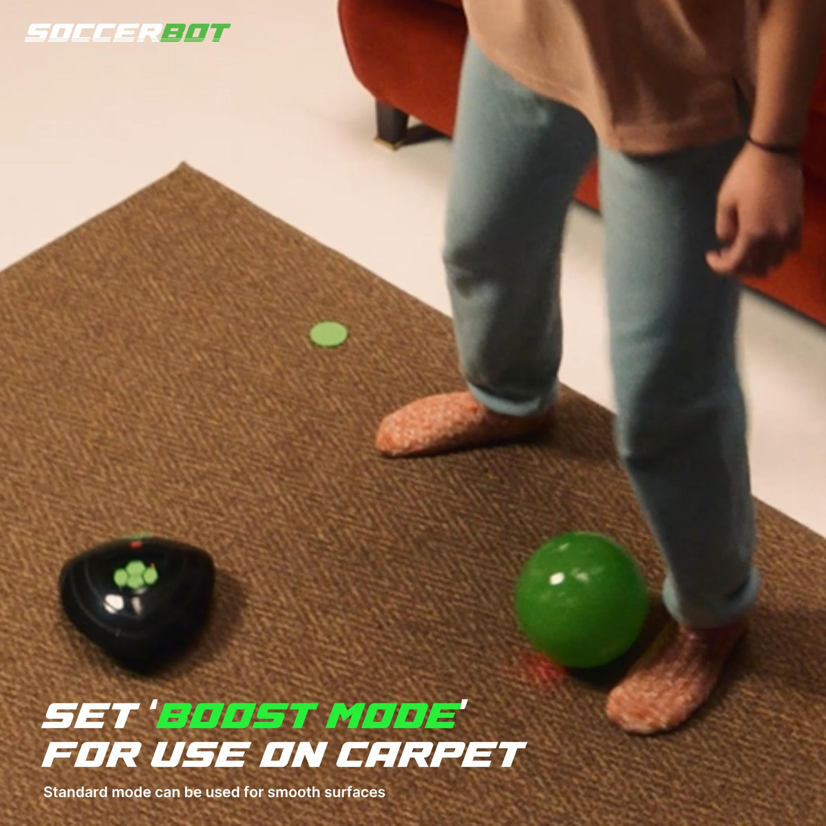 Smart Ball Soccer BOT Entrenador de Fútbol Interior
