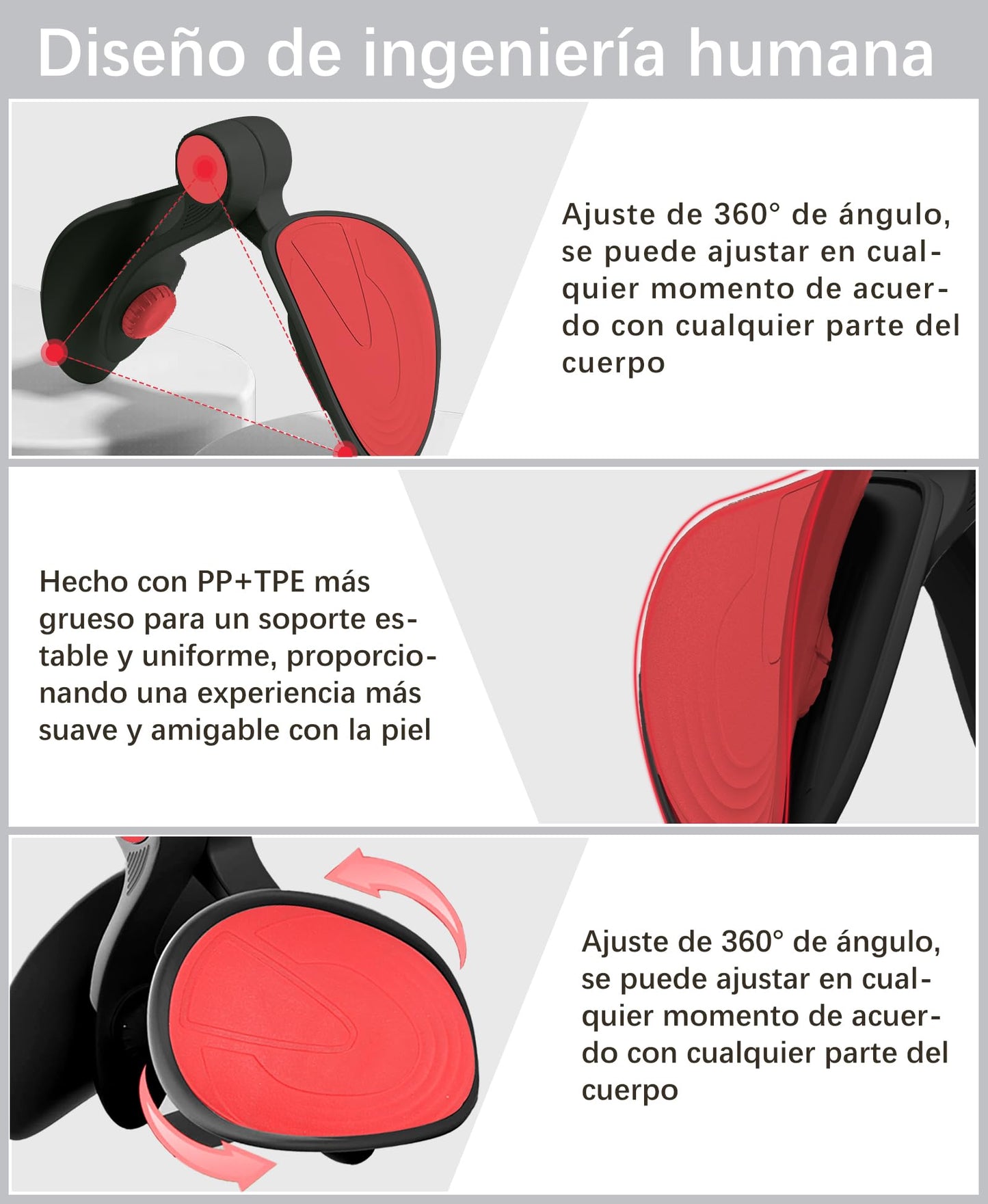 TINRIEF Ejercitador de Piernas Suelo Pelvico 16KG Ejercicio Gimnasio en Casa Maquina Multifuncion Musculacion Deporte Fitness Gluteos Kegel Fortalecedor Tronco Propioceptivo Abdominales (Negro)