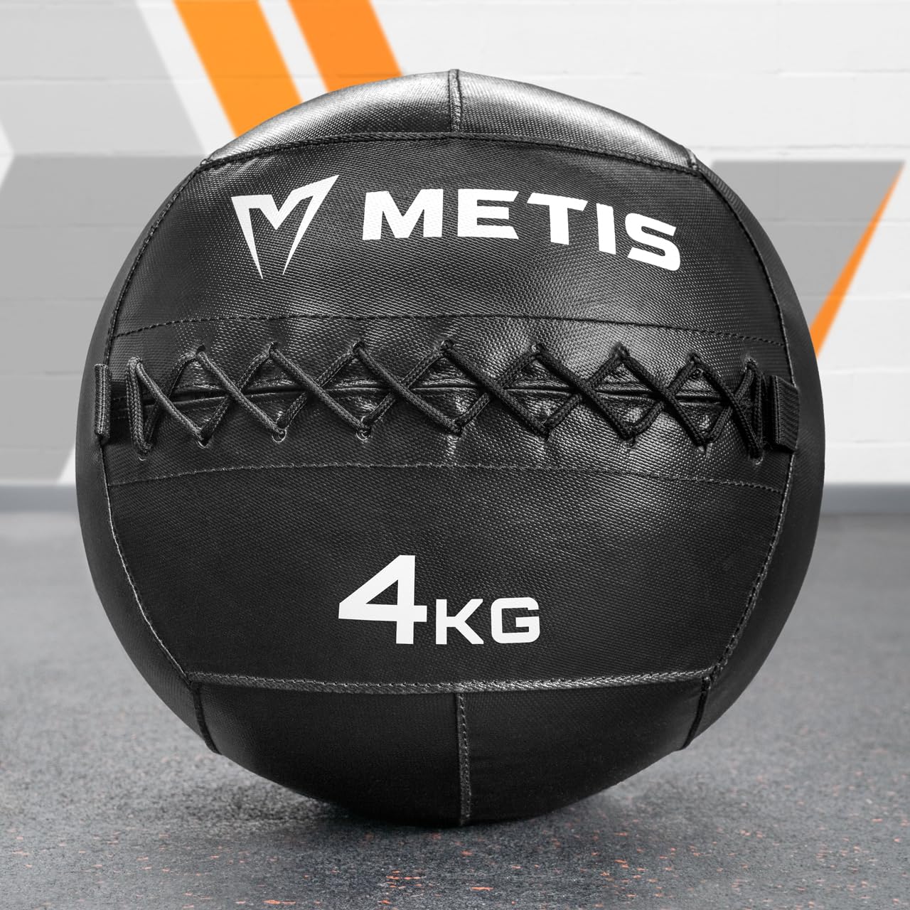 FORZA METIS Balones de Pared [3kg-15kg] | Pelotas de Ejercicio duraderas para Entrenamiento de Fuerza y Potencia: Disponibles Individualmente o en Juegos (4kg)