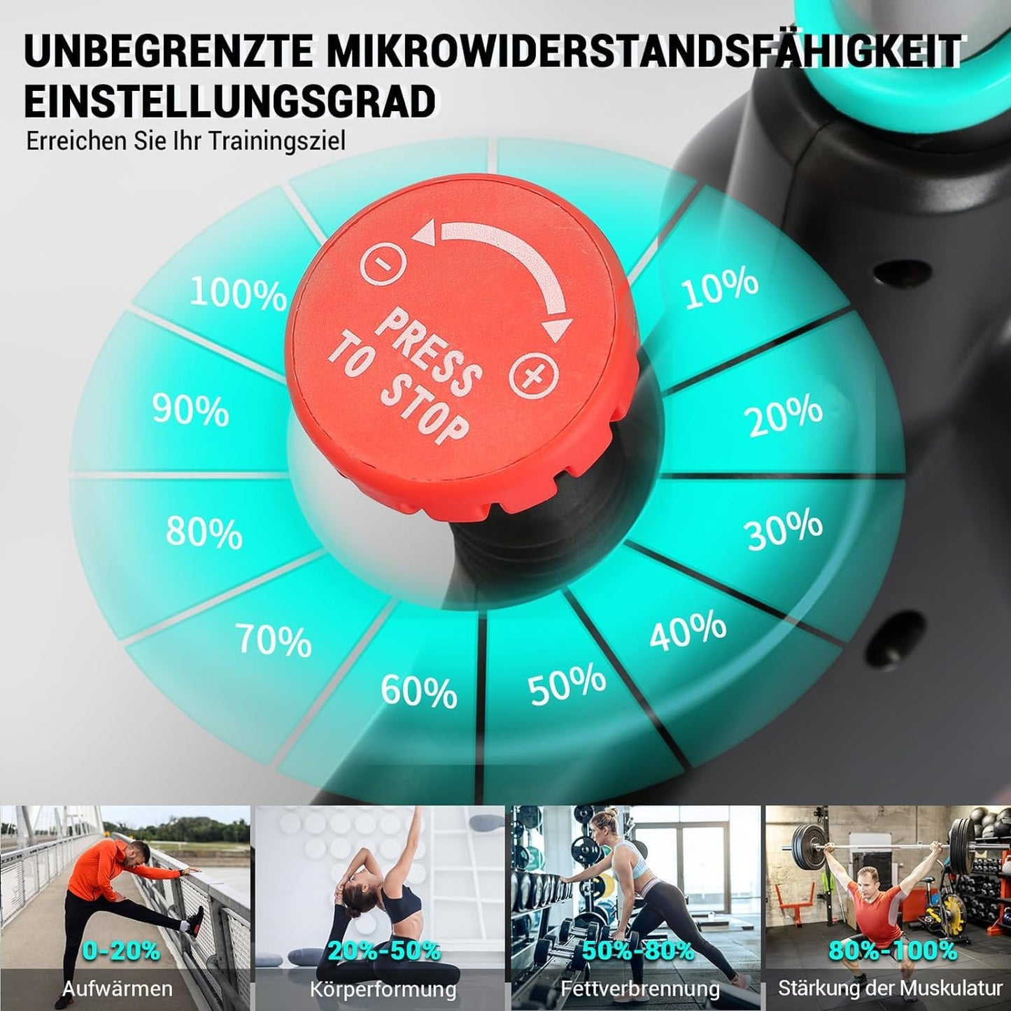 [2025 Actualizado]Wenoker Bicicleta de apartamento, resistencia magnética ajustable, bicicleta de ejercicio con asiento cómodo y pantalla, entrenamiento cardio Home Trainer,capacidad de carga de 160kg