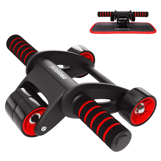 PROIRON Rueda Abdominales - Rueda Abdominales Principiante, Rodillo Abdominales Fitness para Entrenamiento Muscular Fitness Ejercicio en Casa Gimnasio