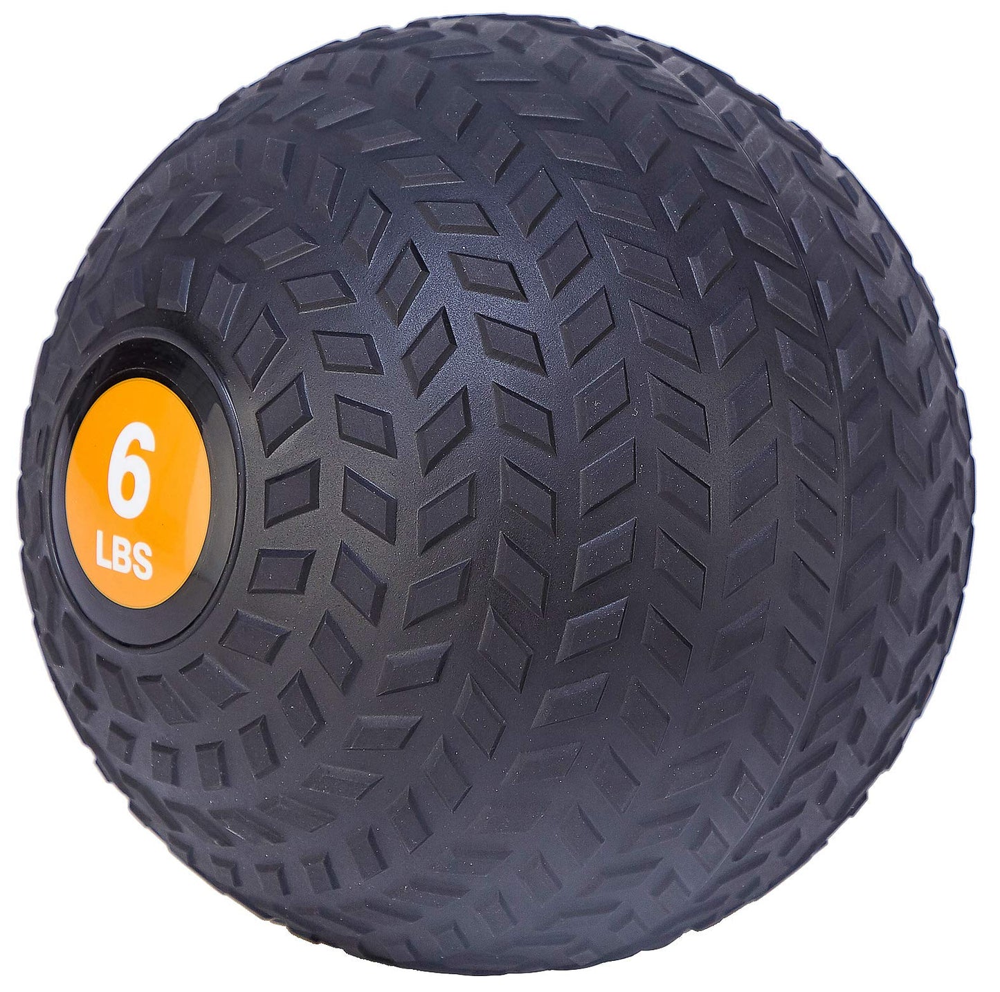 Signature Fitness Balón medicinal con peso para ejercicio de entrenamiento, pelota de pared y pelota de golpe, pelota de golpe de 6 libras