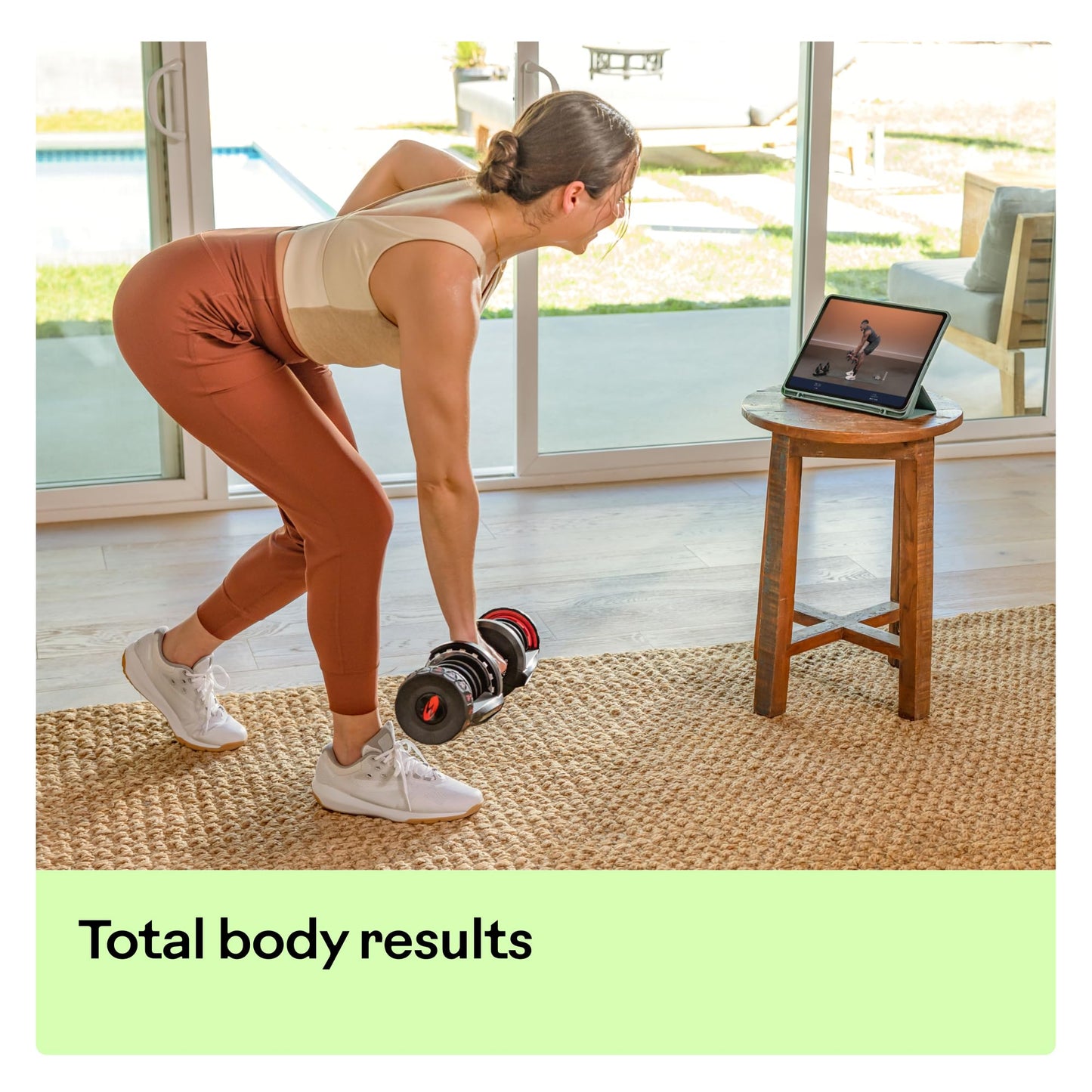 Bowflex SelectTech 1090i, Mancuerna Ajustable (Unidad), Adultos Unisex, Rojo, Negro, Gris, Talla Única