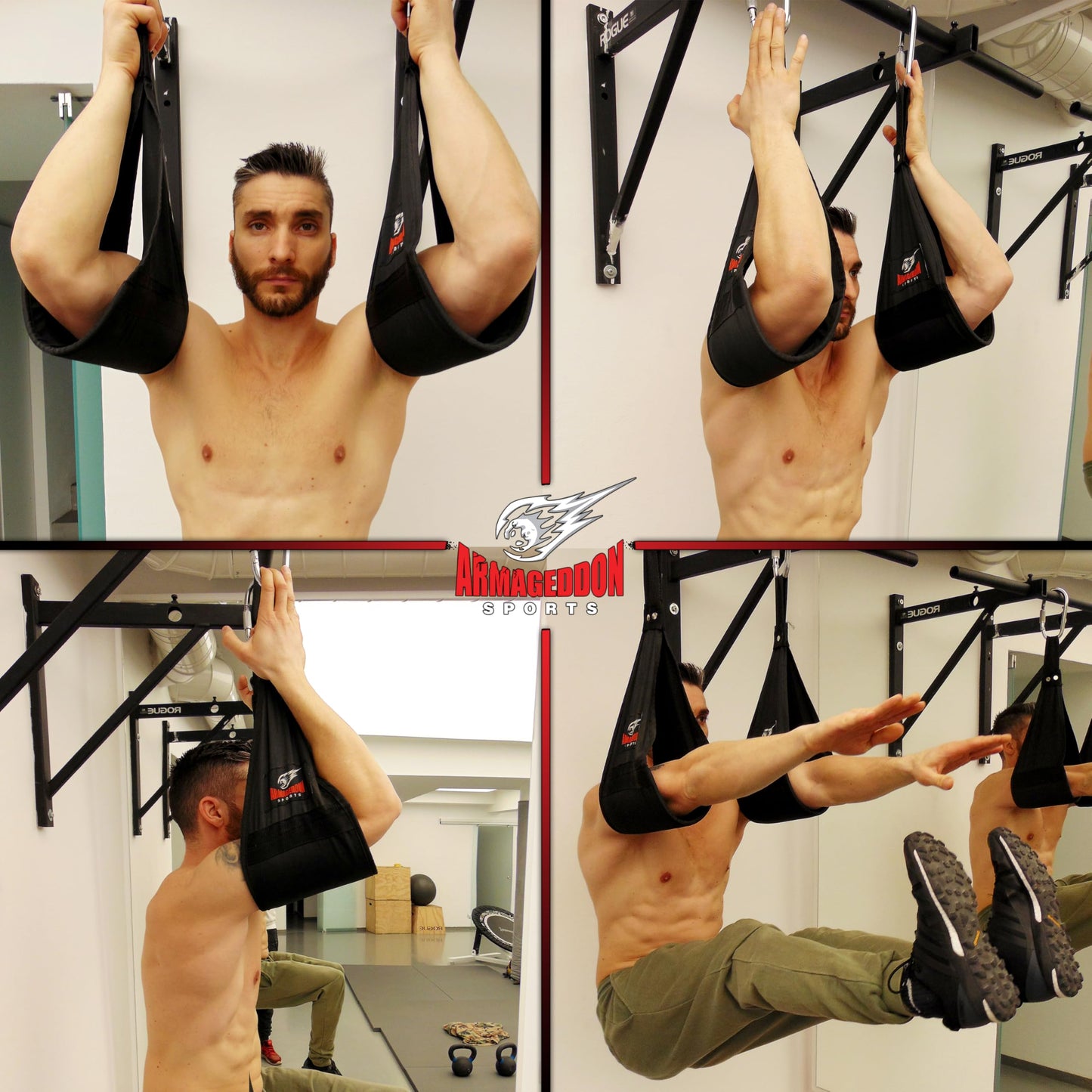 Correas Abdominales – Ab Straps – Cintas para Ejercicios de Abdominales – Slings para Barra de Dominadas – Entrenamiento de Piernas y Core – Fitness y Fuerza – Soporte para Brazos