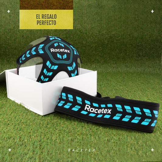 Racetex cinturón Entrenamiento niño [Longueur RÉGLABLE] Accesorios Futbol - Entrenamiento para para futbolistas Regalo Entrenador Futbol niños - Football Training Belt (Classic)