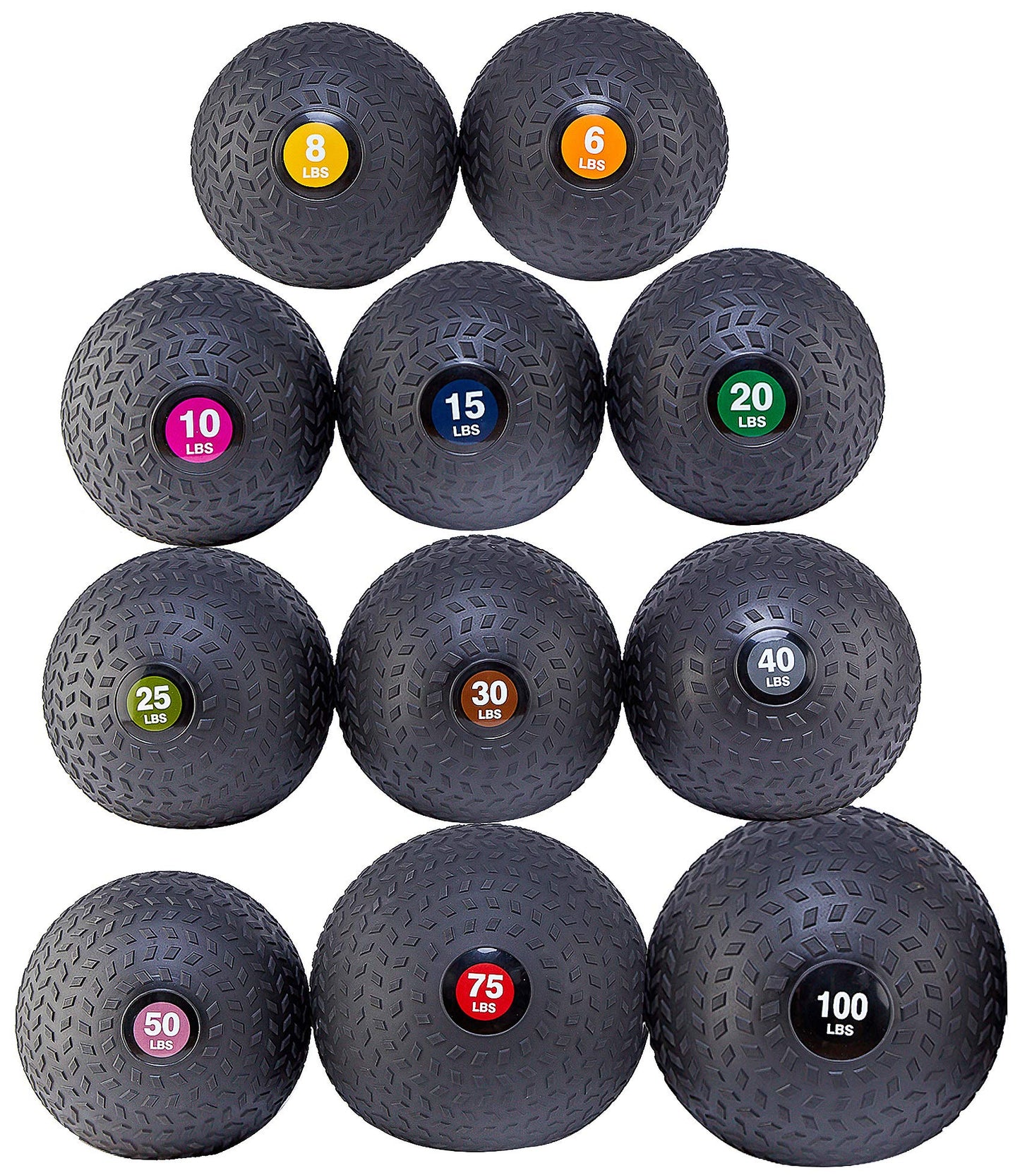 Signature Fitness Balón medicinal con peso para ejercicio de entrenamiento, pelota de pared y pelota de golpe, pelota de golpe de 6 libras