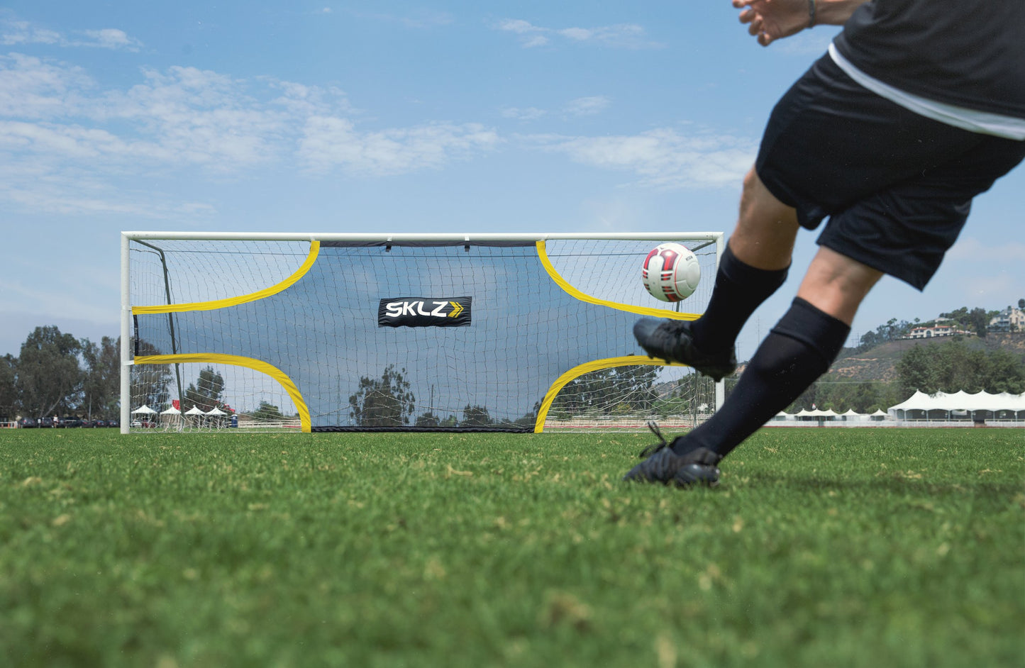 SKLZ PRGT-SHOT-001 - Goalshot, color Amarillo/Negro